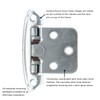 Hickory Hardware P244-CLX Variable Overlay - Easy Installation - Traditional