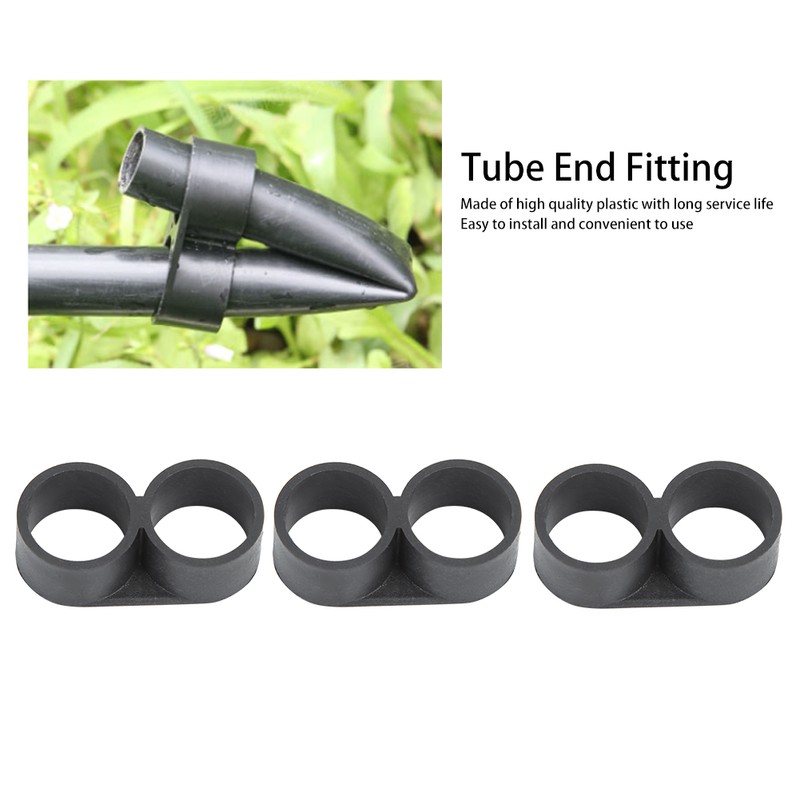 100Pcs Drip Irrigation Water Tube End Plug Fitting Irrigation Accessories