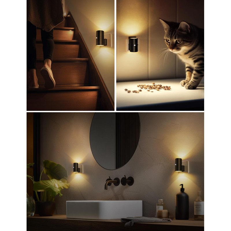 LOHAS-LED Night Light with Motion Sensor, 1 Piece, Night Light