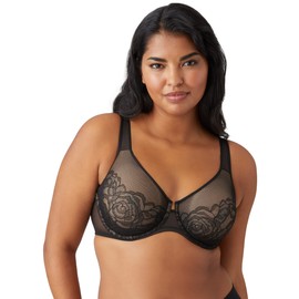 Wacoal Women's Plus Size Stark Beauty Underwire Bra, Black, 32G
