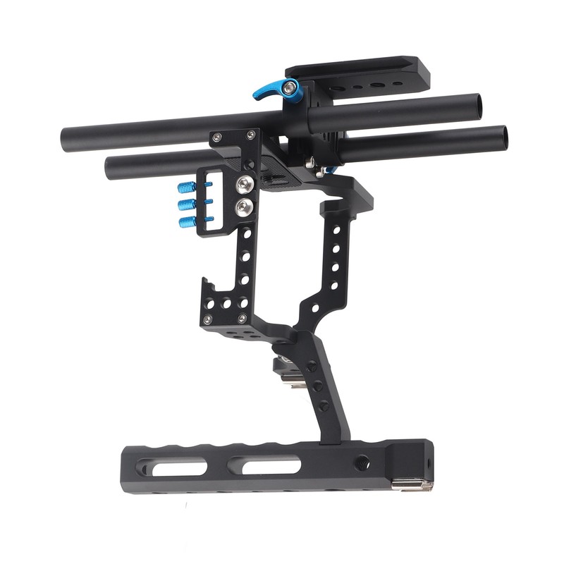 Aluminum Camera Cage Rig with Top Handle for A7 A7II