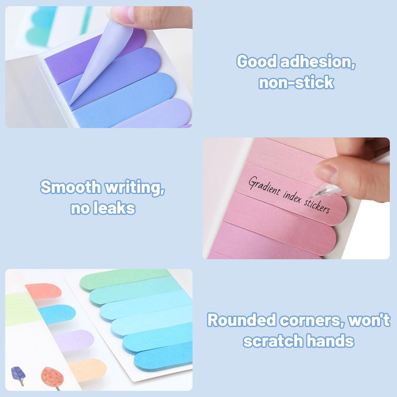 960 Sheets of Sticky Notes Tabs - Book Tabs Note