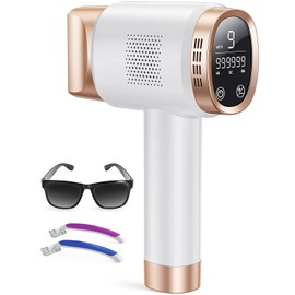 Láser para el Despelusido de Mujeres y Hombres, IPL Casi Indoloro y Resultados Duraderos Dispositivo para Eliminación de Vello en Casa 999999 Flash pa