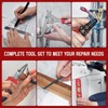Sundpey 379 Pcs Portable Complete Home and Auto Tool Kit