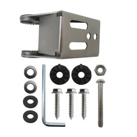 INGQI Transducer Mount, 740162-1 Metal Transducer Mounting Bracket for Transducer Mounting Plate MHX MXNT, Transducers Bracket for Si G2N Transom Mounting Hardware
