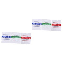 TEHAUX 2sets Ph Buffer Powder Pack Ph Calibration Powder Set 4.01 6.86 9.18 3pcs*2
