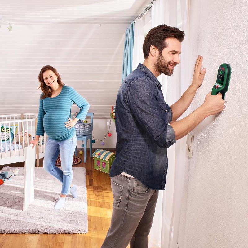 Bosch Ortungsgerät UniveralDetect (Schritt-für-Schritt Anleitung im Display für einfache Bedienung,