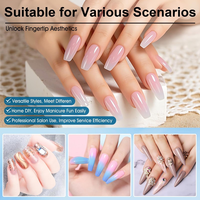 SHOPPGO Slip Solution Polygel, Acrylic Liquid for Nails, 75 ml