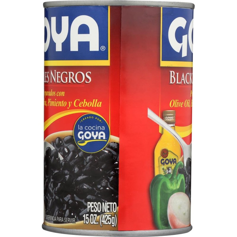 Goya Black Bean Soup Heat'n Serve 15 oz. (3-Pack)