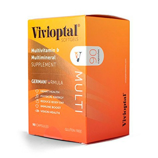 VIVIOPTAL MULTI 90 Softgels Multivitamin & Multimineral. Gluten Free