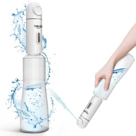 Yikoufan Portable Electric Bidet for Travel - Rechargeable Handheld Bidet with Two Pressure Options, Adjustable Nozzle, Electric Sprayer for Personal Hygiene Care