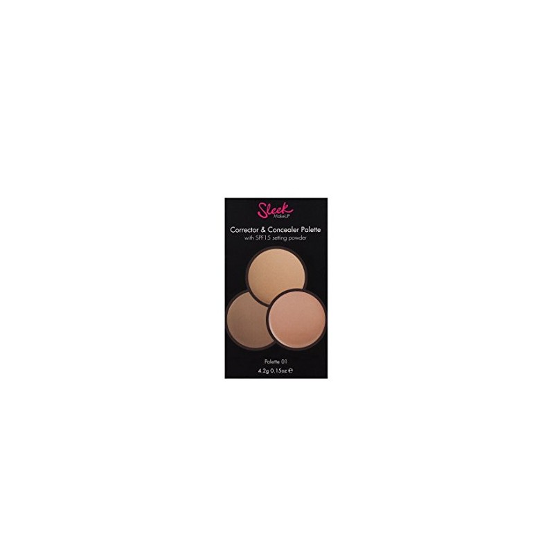 Sleek MakeUP Corrector and Concealer Palette 01 4.2 g