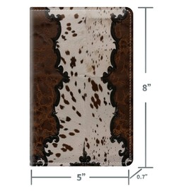 SROJDHFJB Leopard Brown Cute Server Books for Waitress, Waiter Book Server Wallet with Zipper Money Pocket, 5 * 8 Waitress Ticket Book Holder Restaurant Waitstaff Organizer with Pen Holder Fit