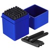 Operitacx 36pcs Metal Stamping Kit, 1/8 (3mm) Number and Letter