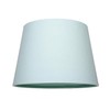 Traditional 8 Inch Duck Egg Linen Fabric Drum Table/Pendant Lamp