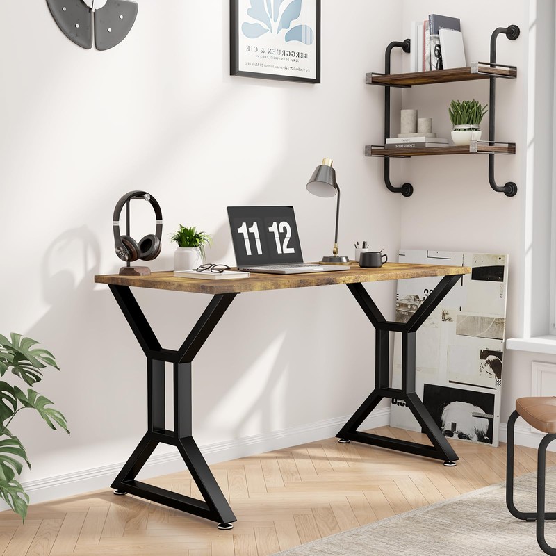 Glastined Metal Table Legs 24" H x 28" W Furniture