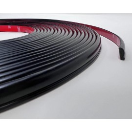 Trim Gard Black 1/2" x 20'  Universal Trim-Gard Wheel Well Molding (202-20)