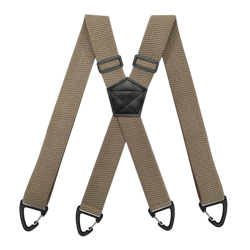 Heavy Duty Suspenders for Men Work Biker Outdoor 3.8cm Wide