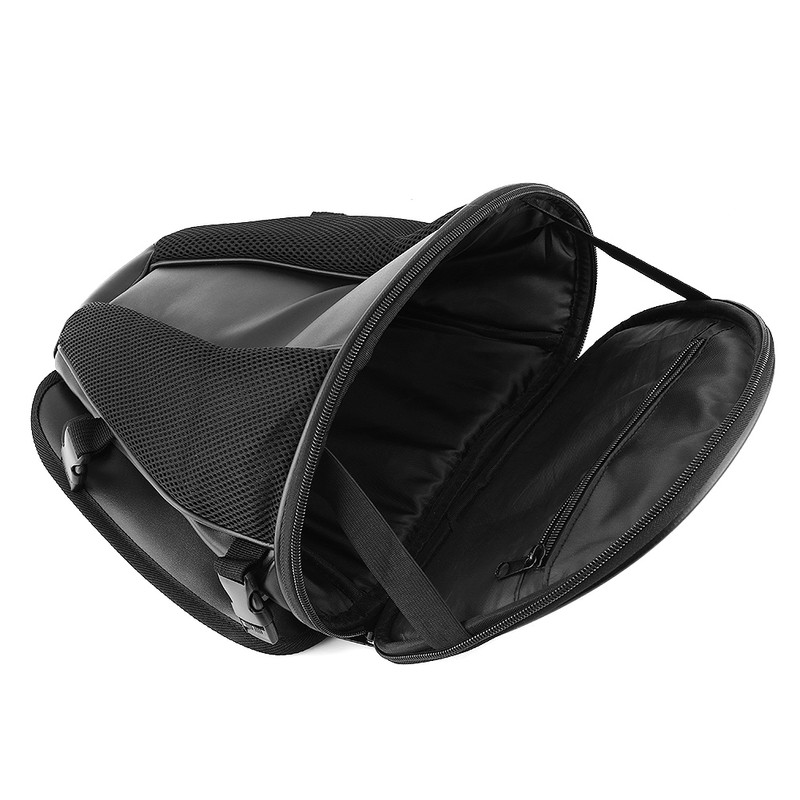 Motorcycle Bike Sports Waterproof Back Seat Carry Bag Storage Saddlebag