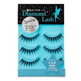 3 Pairs: DiamondLash Volume Series; Rich eye: A thick tuft for adult pupils. *This product is 3 pairs per box