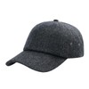 BOTVELA Wool Baseball Cap for Men Adjustable Unstructured Tweed Hat