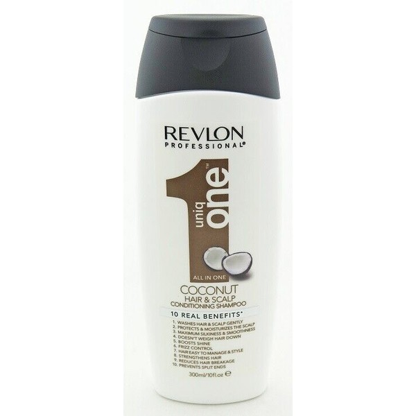 Revlon Professional Uniq One Coconut Conditioning Hair & Scalp Shampoo 10 fl oz
