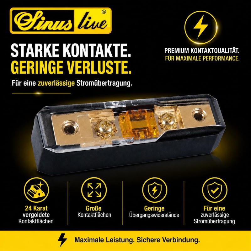 Sinuslive Fuse Holder SH-175 for M-ANL Fuse