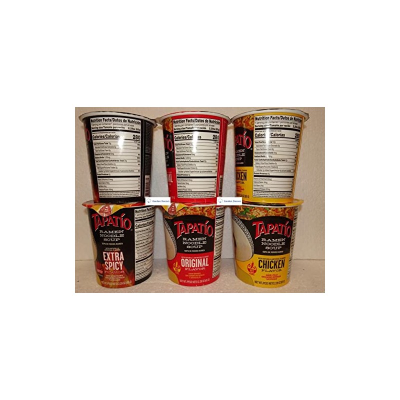 Tapatio Small Ramen Noodle Soup, Original, Chicken, Extra Spicy, 2.29oz