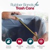 Rubber Bands 55 Gallon Trash Cans - Garbage Bag Holder
