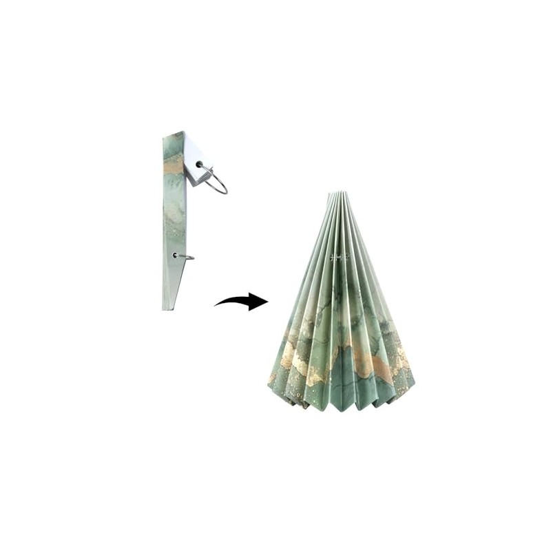 Ideen mit Herz Magnetic Folding Fir Trees, Honeycomb Trees, Decorative