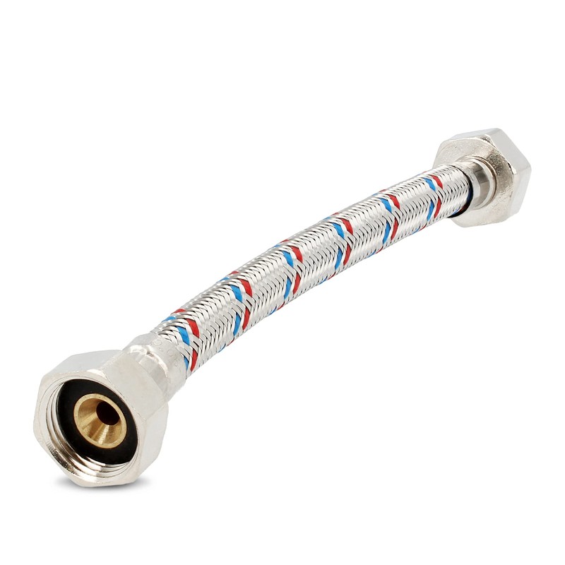 Sanitary Connection Hose 300 mm Length Flexible Reinforced Hose 1/2