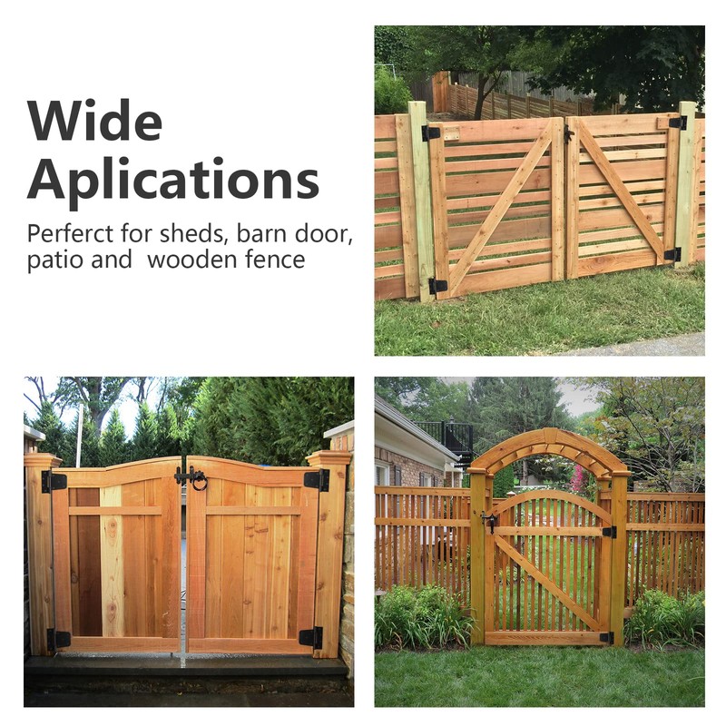HOME MASTER HARDWARE Heavy Duty Gate Hardware Kit, with Adjustable