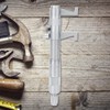 ViaGasaFamido Stainless Steel Internal Micrometer, 25-50mm/50-75mm, High Precision Measuring Tool