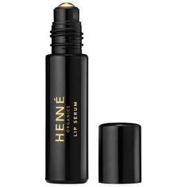 Henné Organics Lip Serum Treatment Repair Roll-On - Non-GMO, Organic All Natural Unscented to Nourish  Treat Lips 10 ml
