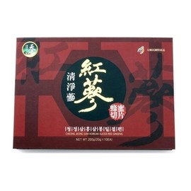 CI 청정삼 홍삼봉밀절편 200g 20g x 10ea - 절편 CI Clean Sam Red Ginseng Powder Slice 200g 20g x 10ea - Slice