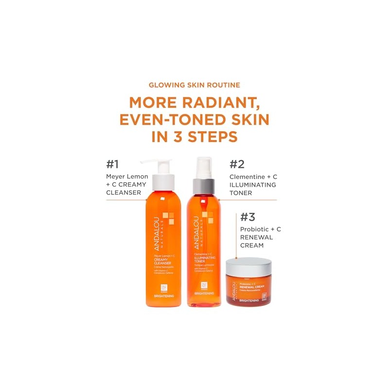 Andalou Naturals Tóner, 6 onzas, 6 fl oz