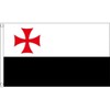 Knights Templar Flag 5 x 3 FT 100% Polyester With