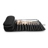 Hsthe Sea Foldable Makeup Brush Bag Travel Cosmetic Case for