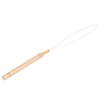 Hair Extension Loop Needle Kit 5Pcs Beaderwooden Handle Tool Wooden