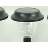 Carsten 5x LED Solar Outdoor Garden Light Lamp, Plastic, Black/White,