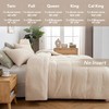MILDLY Muslin Duvet Cover Set 100% Washed Cotton Double-Layer Breathable