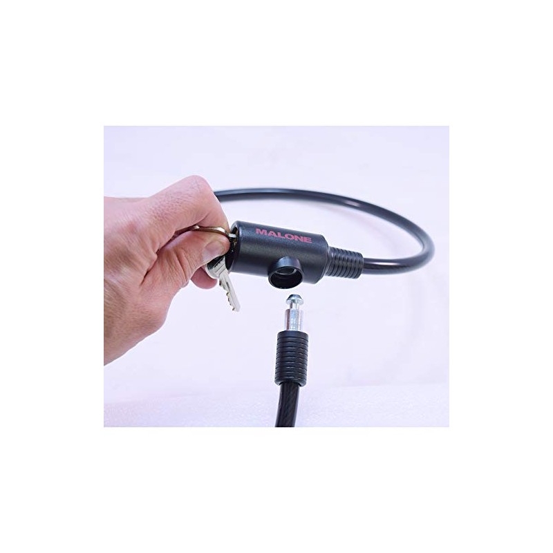 Malone Auto Racks Lockup Cable Lock, 8-Feet, Black