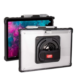 The Joy Factory aXtion Edge MP Protective Case for Surface Go, Transparent/Black (CWM400MP)