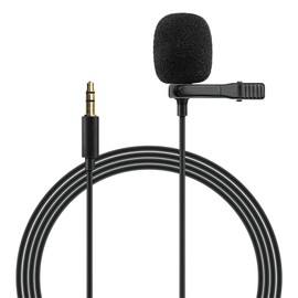Inefala Car Microphone 3.5mm, Car Radio Mic Replacement for Car Stereo Bluetooth Stereo Vehicle Head Unit Enabled Audio GPS External Hands Free Assembly