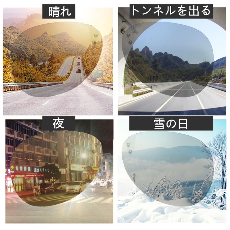 Whatif Sunglasses, Clip-on Front Pole, Polarized Lenses, Easy to Wear,