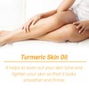 ouhoe 1/2/4pcs Turmeric Skin Oil With Glycerin， Nourishing ，Moisturizing Even