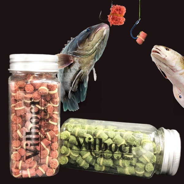 Vilbocr Fishing Lures 2 Bottles Power Bait Smell Carp Fishing