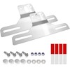 Aootf Trailer License Plate Bracket Holders- Stainless Steel Metal Car