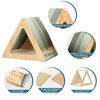 Petsfit Cat Houses for Indoor Cats,Modern Style Wood Cat House