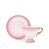 T2 Tea-Ombre Opulence Pink Cup And Saucer 170ml